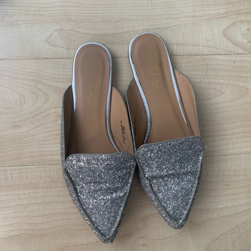 Lulu’s Silver Loafers